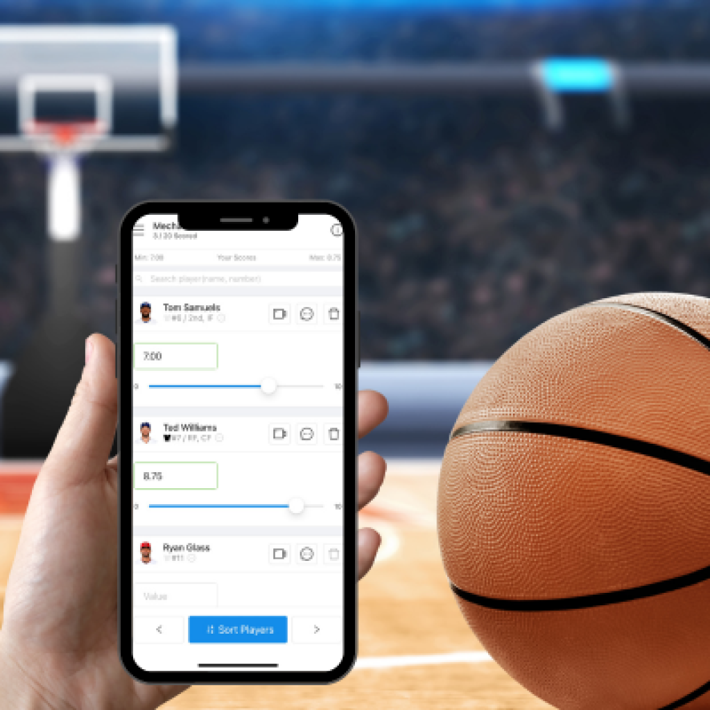 Youth sports evaluation software.