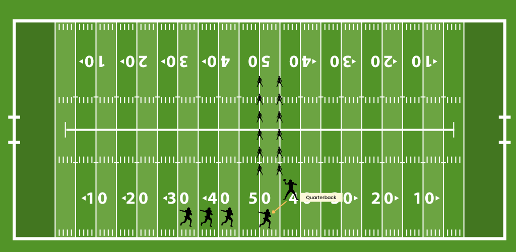 Strip the ball football drill.