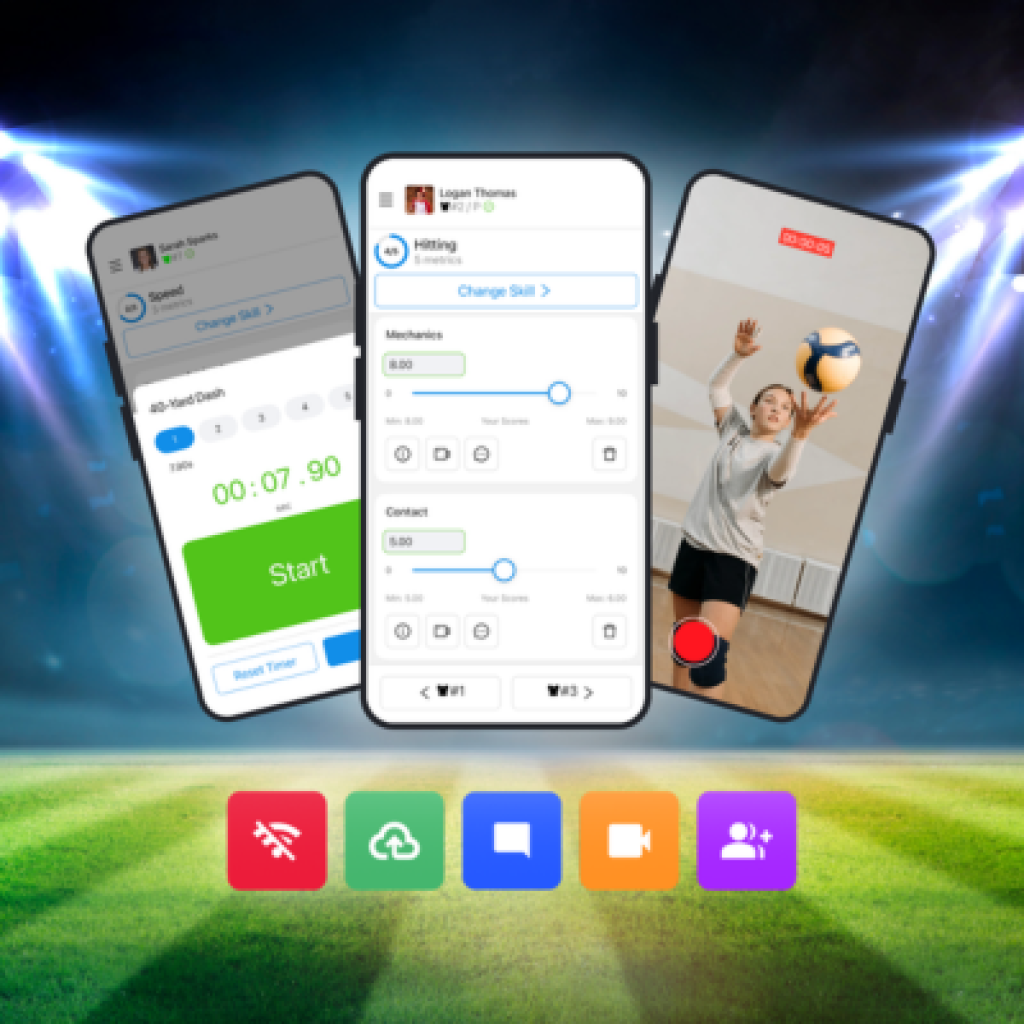 Athlete evaluation software.