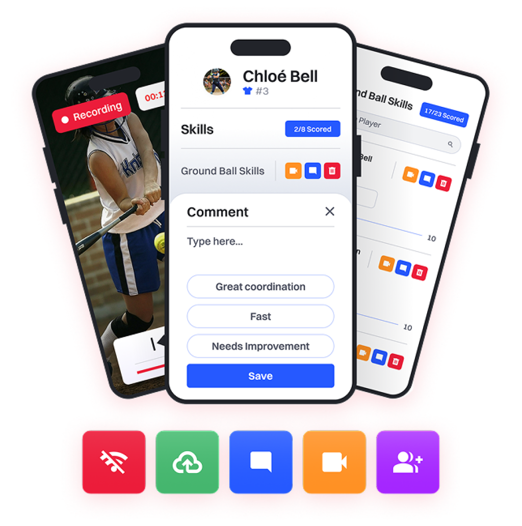 Athlete evaluation software.