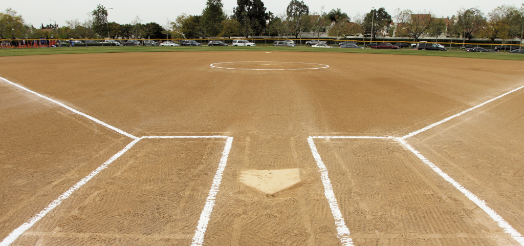 Softball field.
