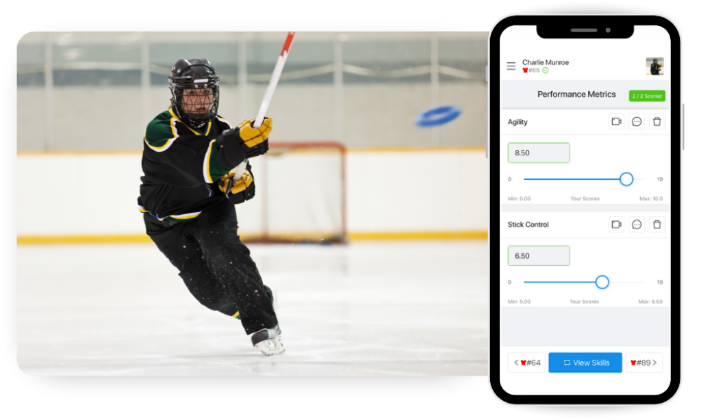Ringette evaluation app.